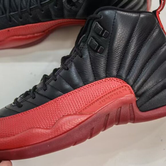 Air Jordan 12 RETEO AJ12 ‘’Flu Game‘’ - Picture 5 of 7